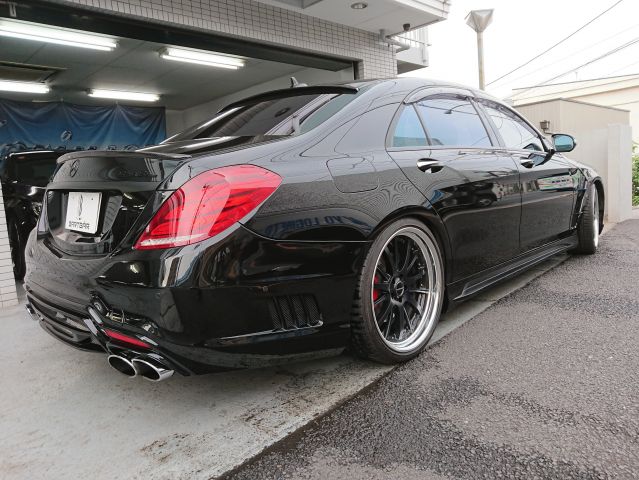 メルセデス・ベンツS550ロング/マジックボディコントロールWALDBlackBison装着車 ご成約0000008774