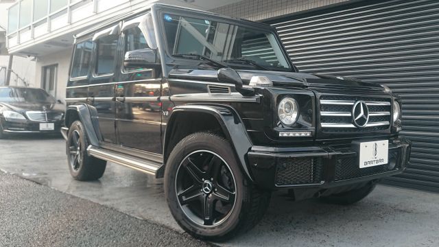 メルセデス・ベンツG550ワンオーナーAMG19インチブラックホイール禁煙車両 ご成約0000009652