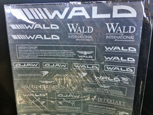 WALD（139）WALDステッカー【未使用品】（ご成約）0000012717